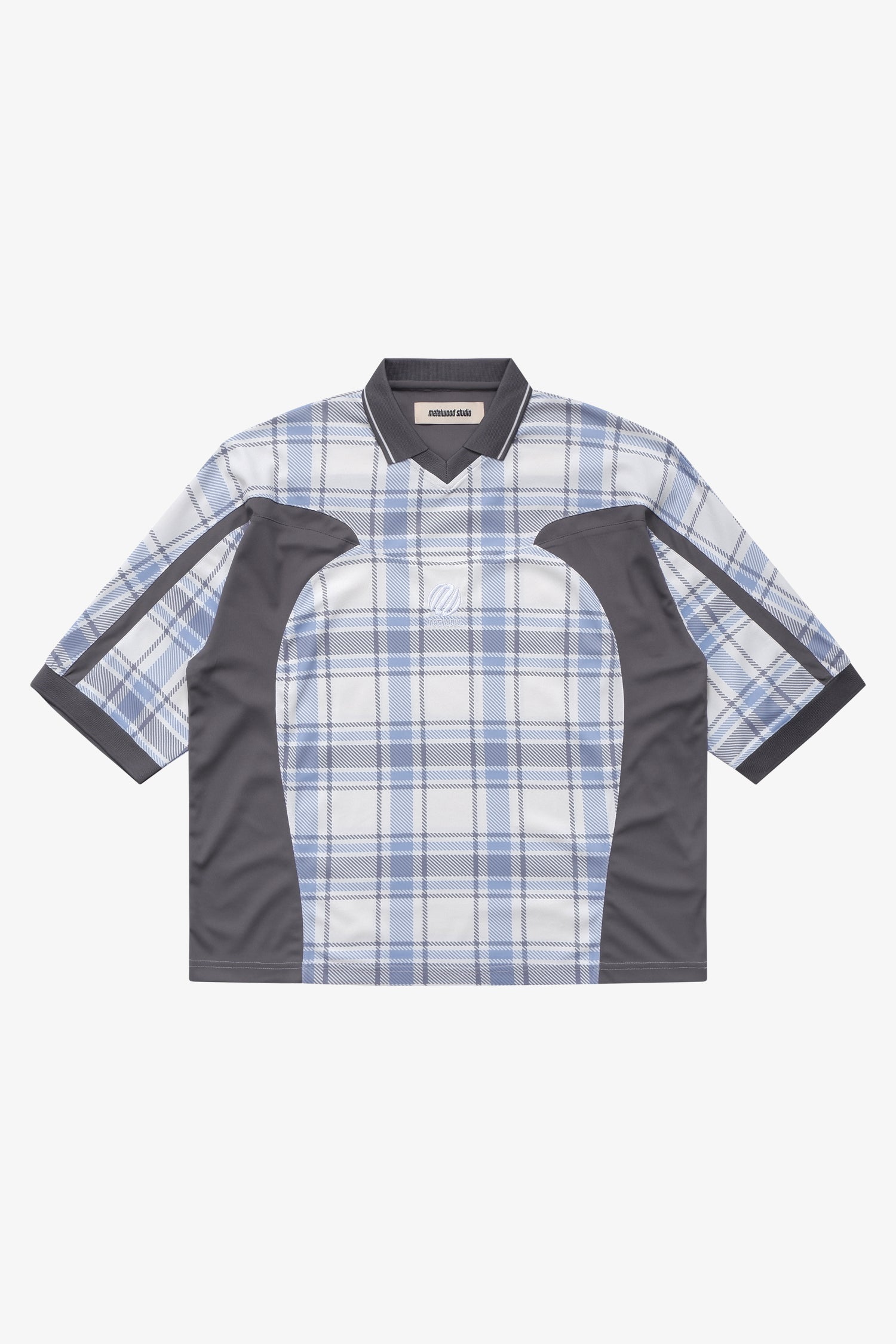 Paneled 3/4 Sleeve Polo- Selectshop FRAME
