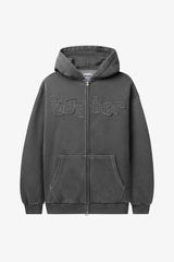 Mineral Wash Zip-Thru Hood- Selectshop FRAME