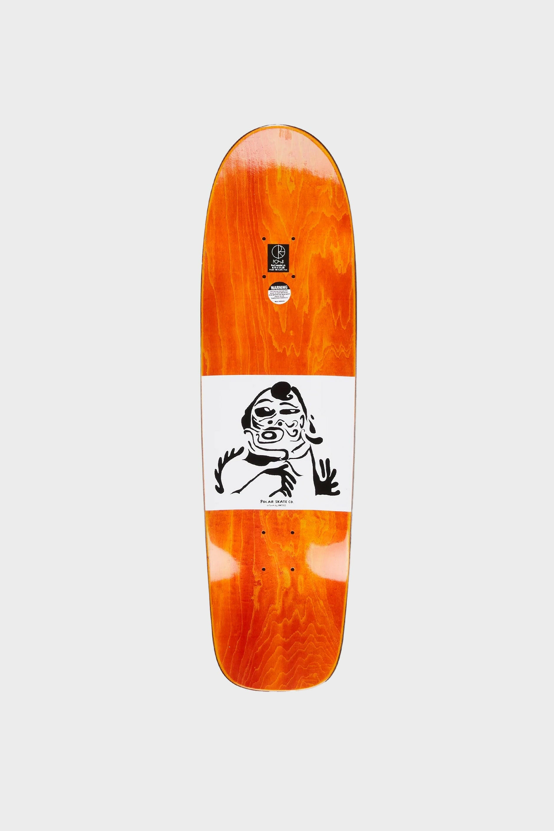 Selectshop FRAME - POLAR SKATE CO. Shin Sanbongi - Throphy Heads "SURF JR" Deck Skate Concept Store Dubai