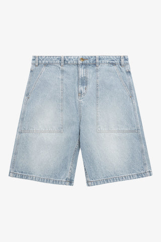 Patch Pocket Denim Shorts