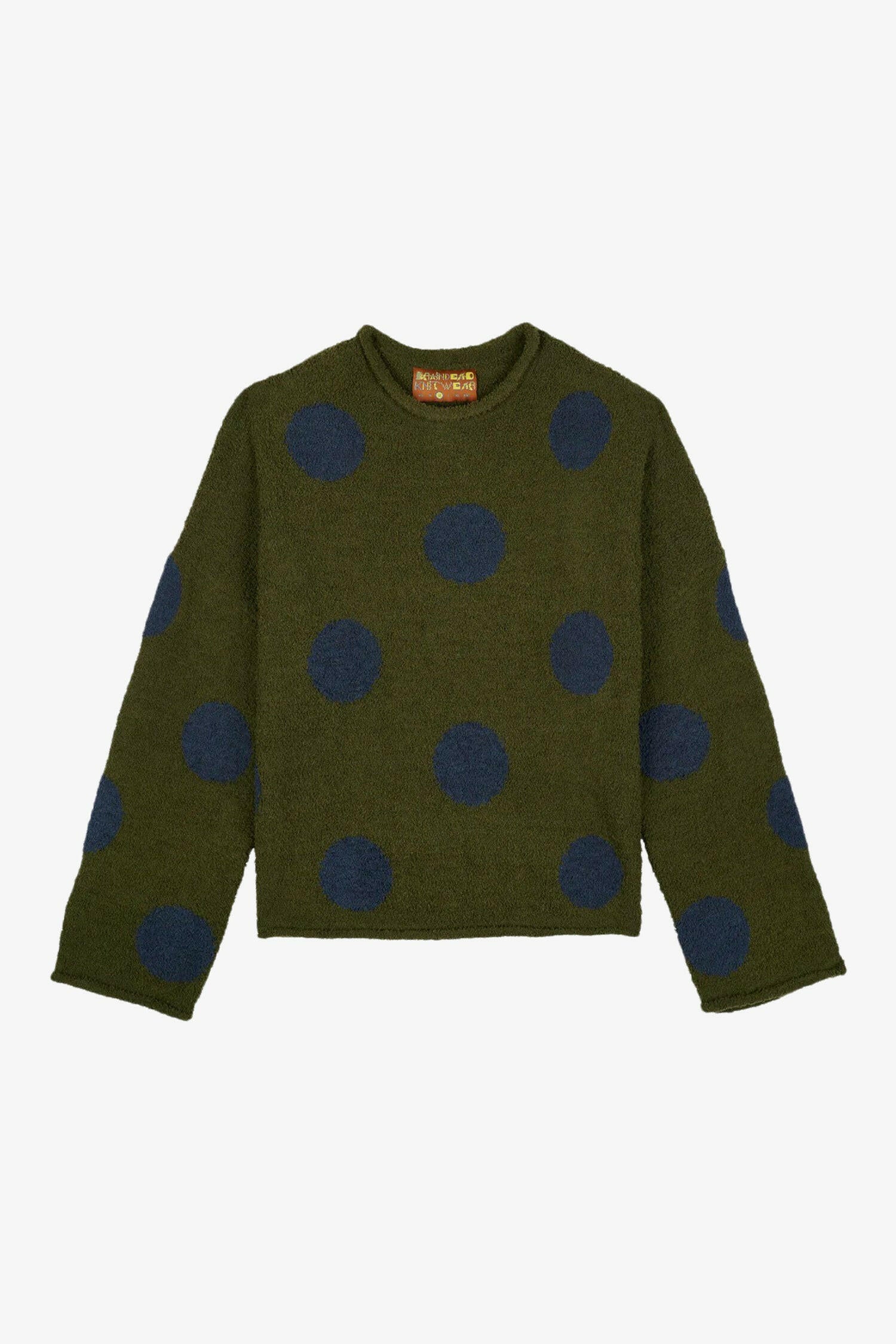 Teddy Fur Dot Knit Sweater- Selectshop FRAME