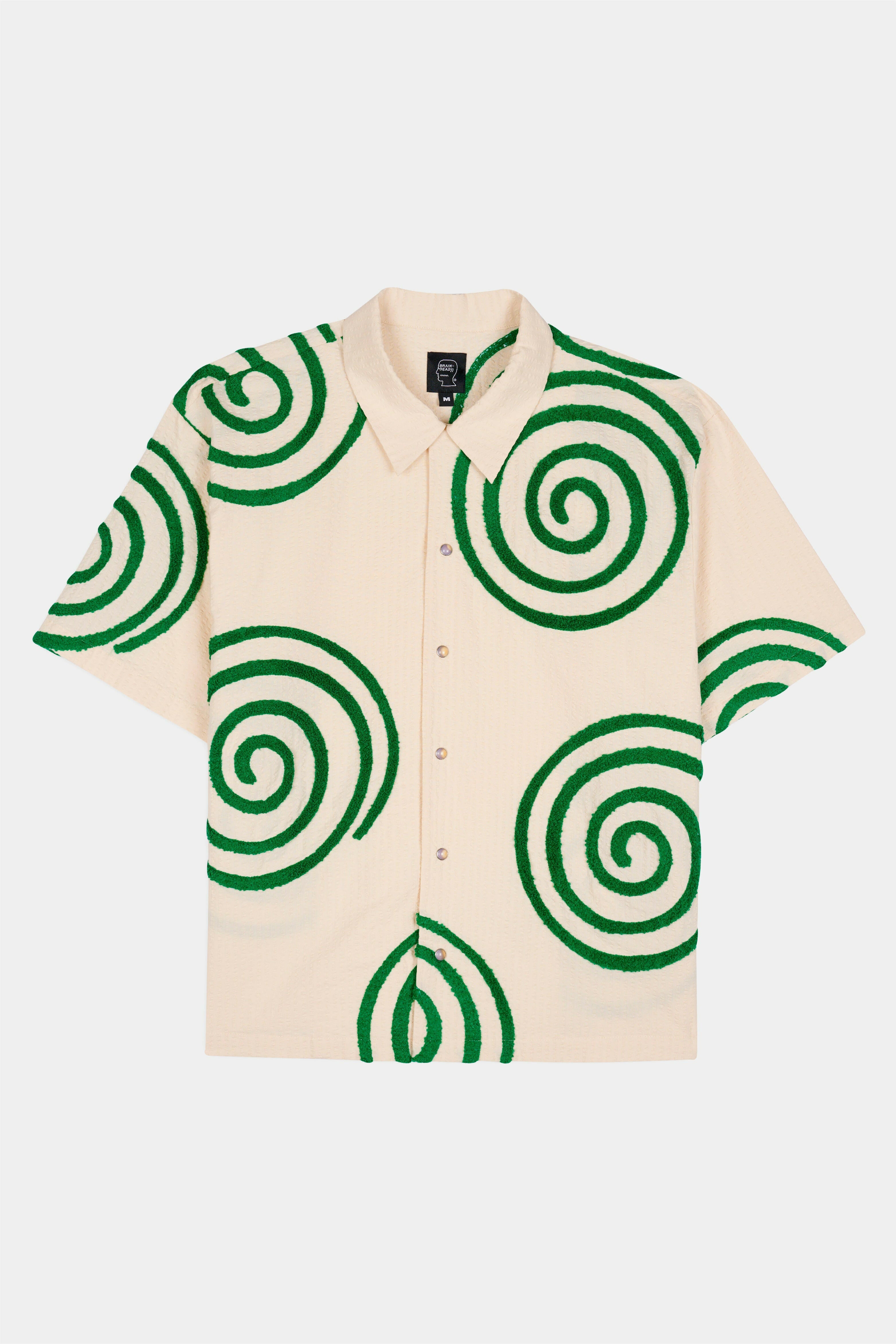 Selectshop FRAME - BRAIN DEAD Swirls Button Up Shirt Shirts Concept Store Dubai