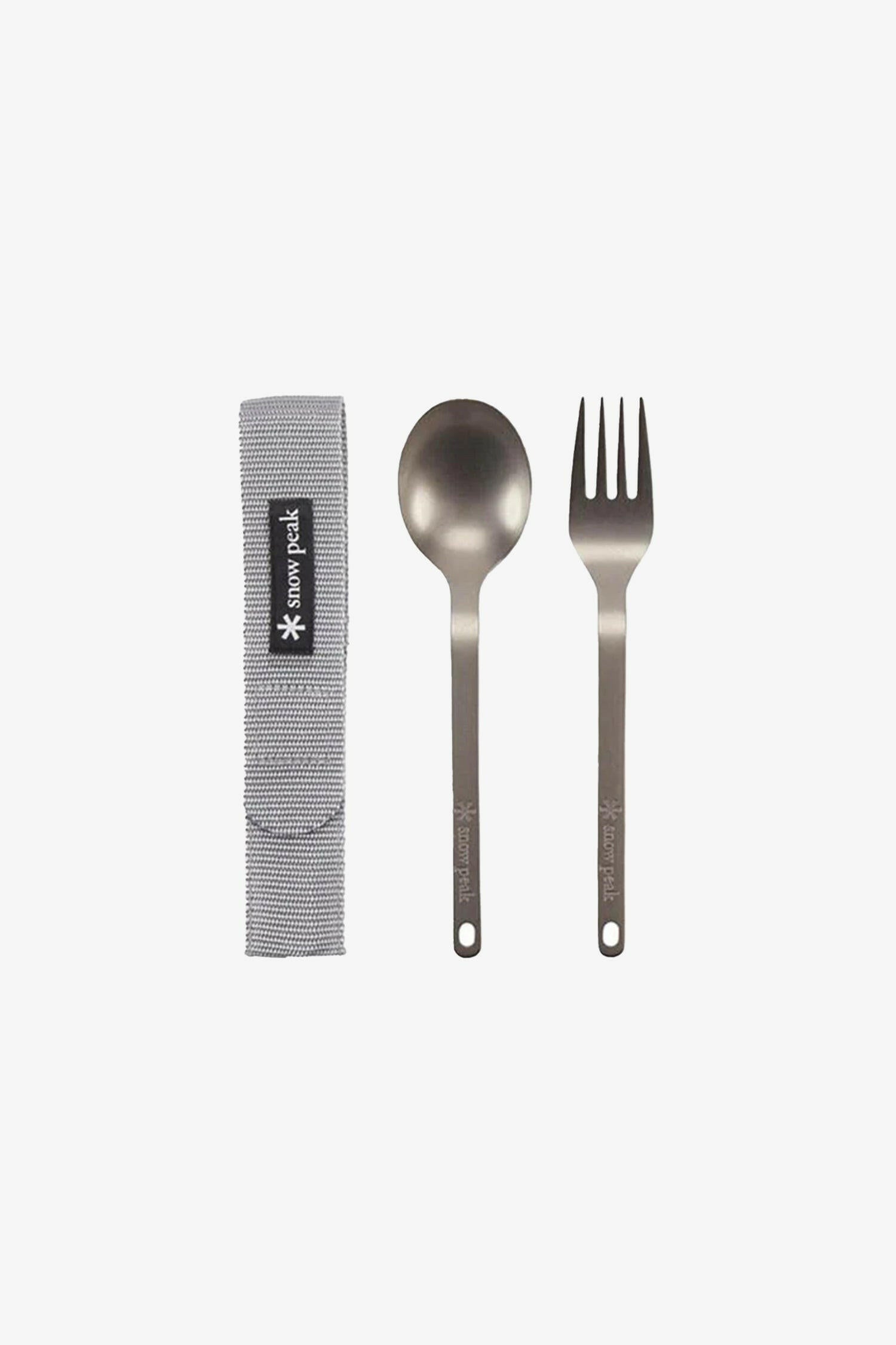 Titanium Fork & Spoon Set- Selectshop FRAME