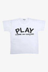 Selectshop FRAME - COMME DES GARCONS PLAY 블랙 로고 티셔츠 키즈 두바이