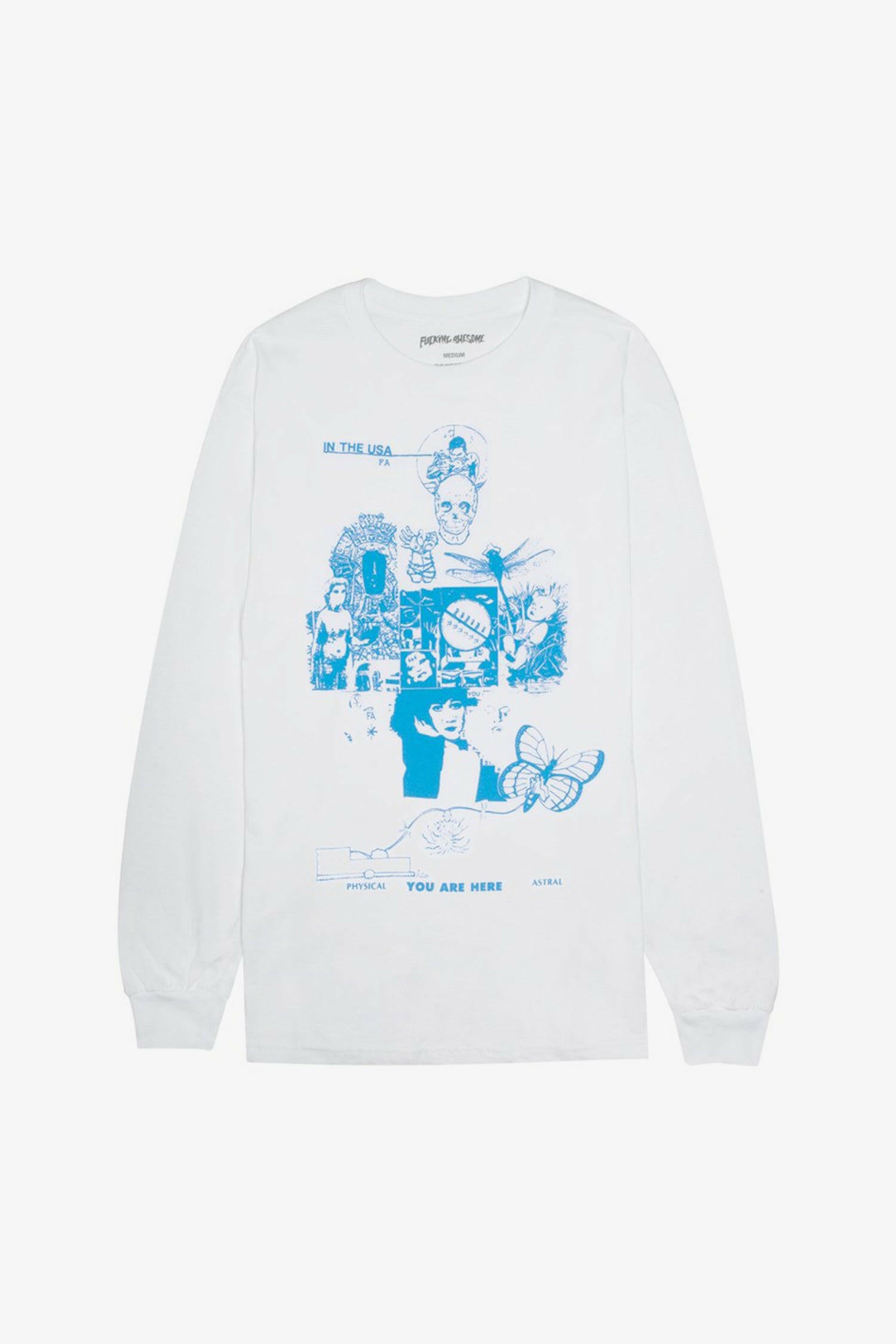 Selectshop FRAME - FUCKING AWESOME Physical Astral Longsleeve T-Shirt Dubai