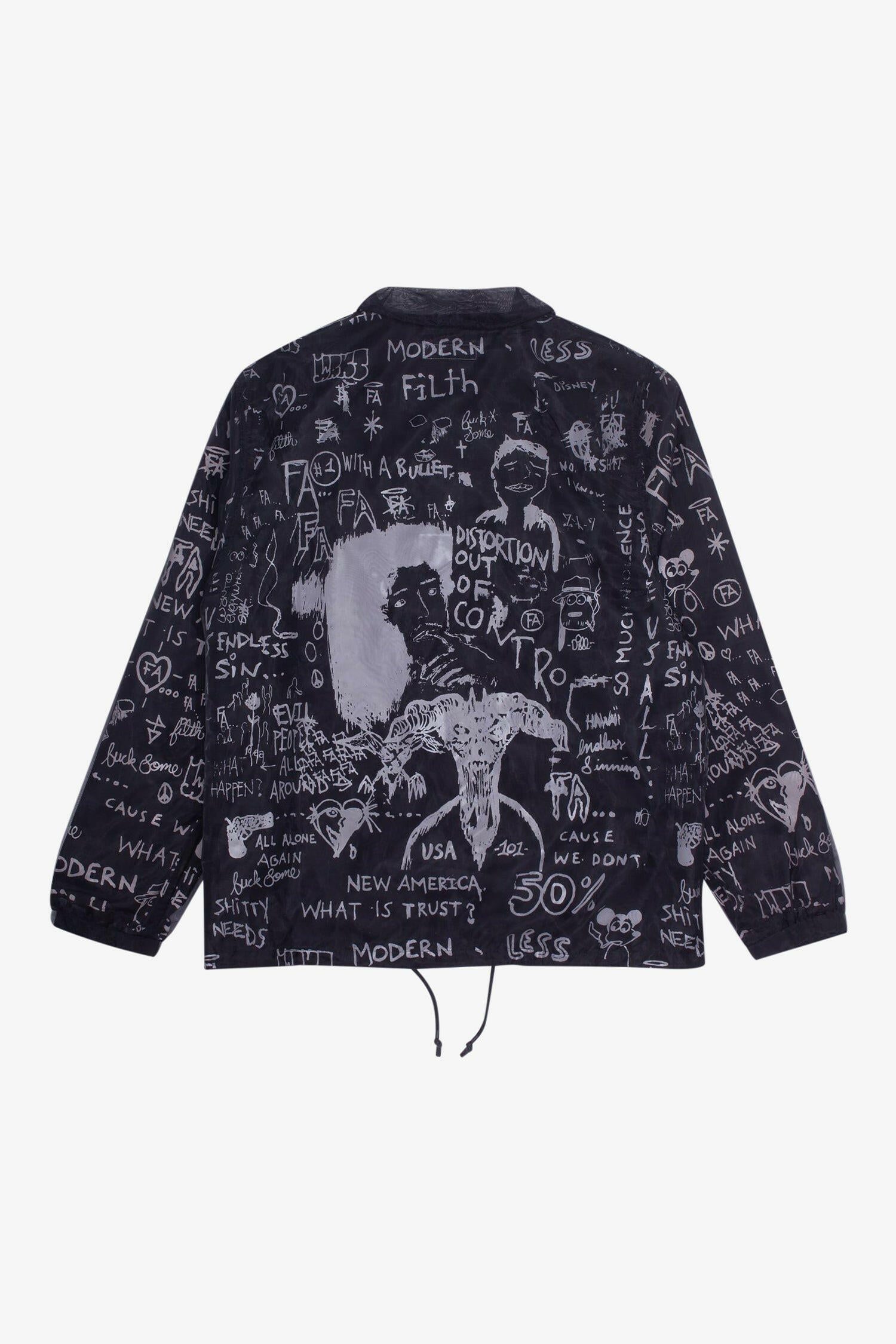 Selectshop FRAME - FUCKING AWESOME Distortion Coaches Jacket Outerwear Dubai