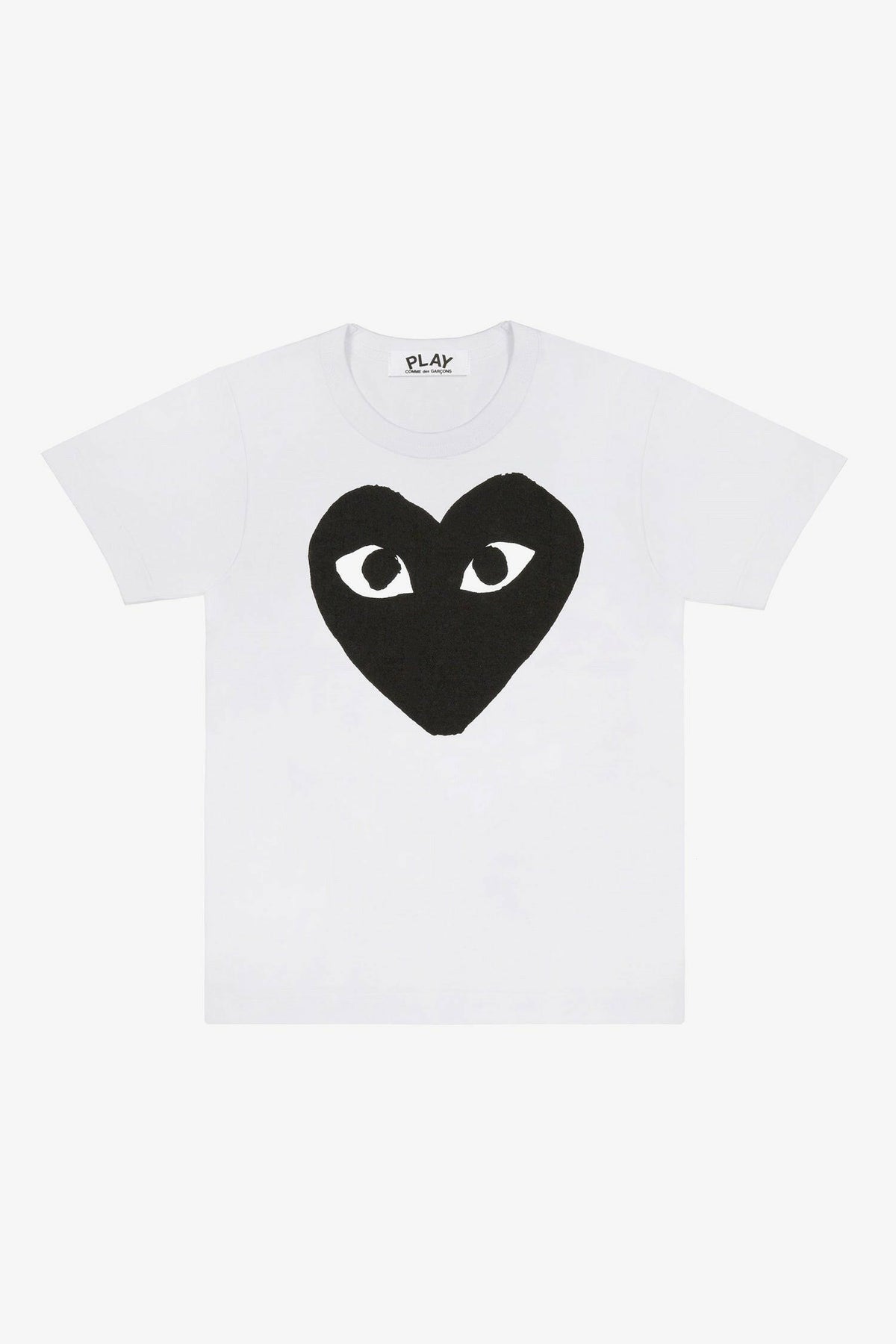 Selectshop FRAME - COMME DES GARCONS PLAY 빅 블랙 하트 티셔츠 티셔츠 두바이