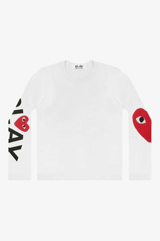 Big Heart Long Sleeve (White)