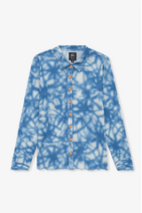 Selectshop FRAME - BRAIN DEAD Firework Hyper Mesh Button Down T-Shirts Dubai