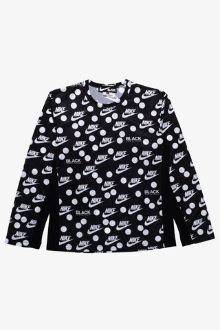 Nike Polka Dot Mesh Jersey Longsleeve