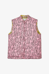 Selectshop FRAME - COMME DES GARCONS SHIRT KAWS Padded Vest Outerwear Dubai