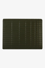 Selectshop FRAME - COMME DES GARCONS WALLETS Brick Line Wallet (SA0641BK) Wallet Dubai