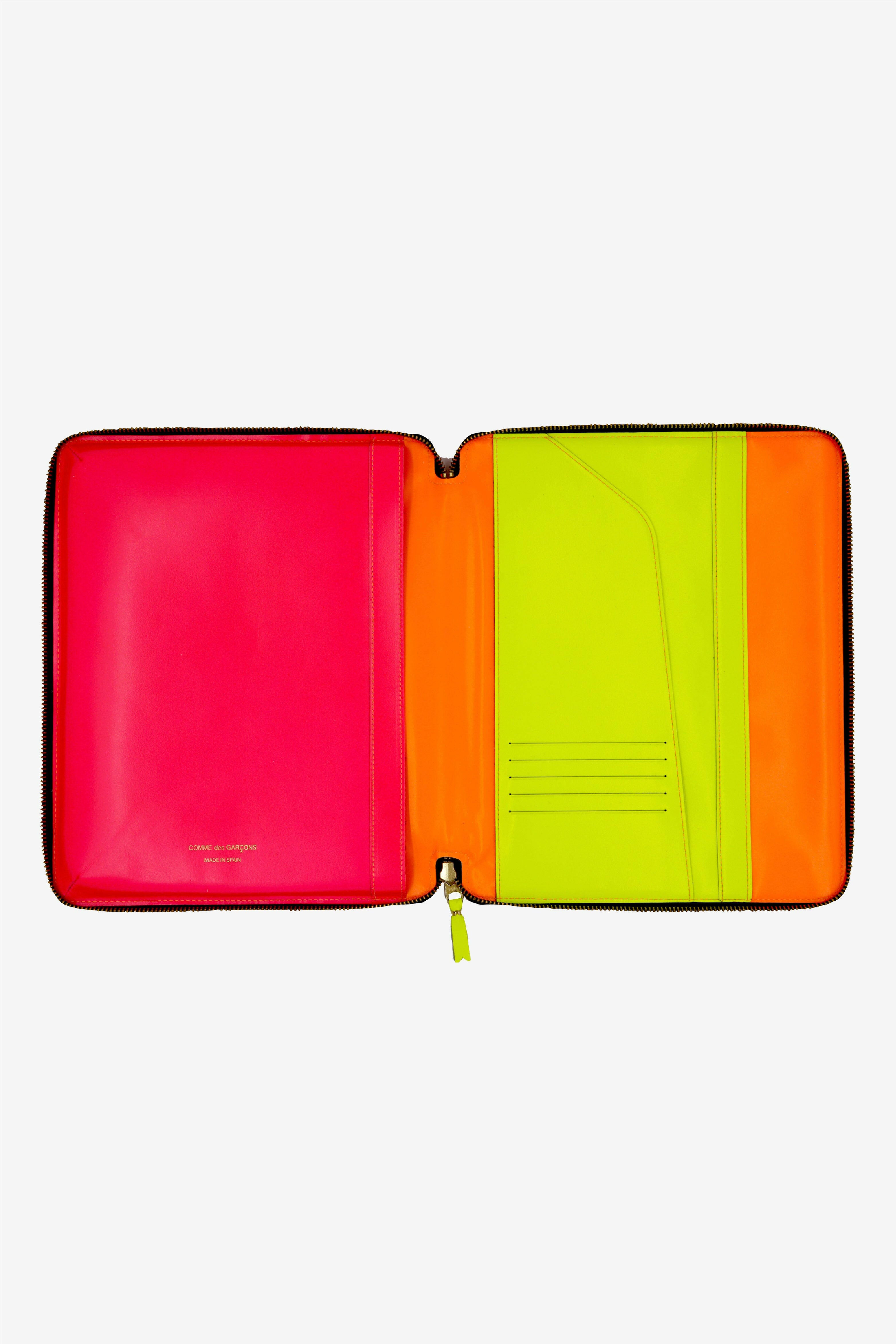 Selectshop FRAME - COMME DES GARCONS WALLETS Super Fluo Wallet (SA0203SF) Accessories Dubai