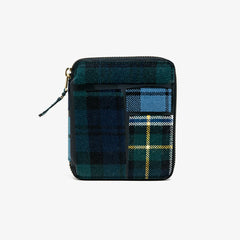 Selectshop FRAME - COMME DES GARCONS WALLETS Tartan Patchwork Wallet (SA2100TP) Wallet Dubai