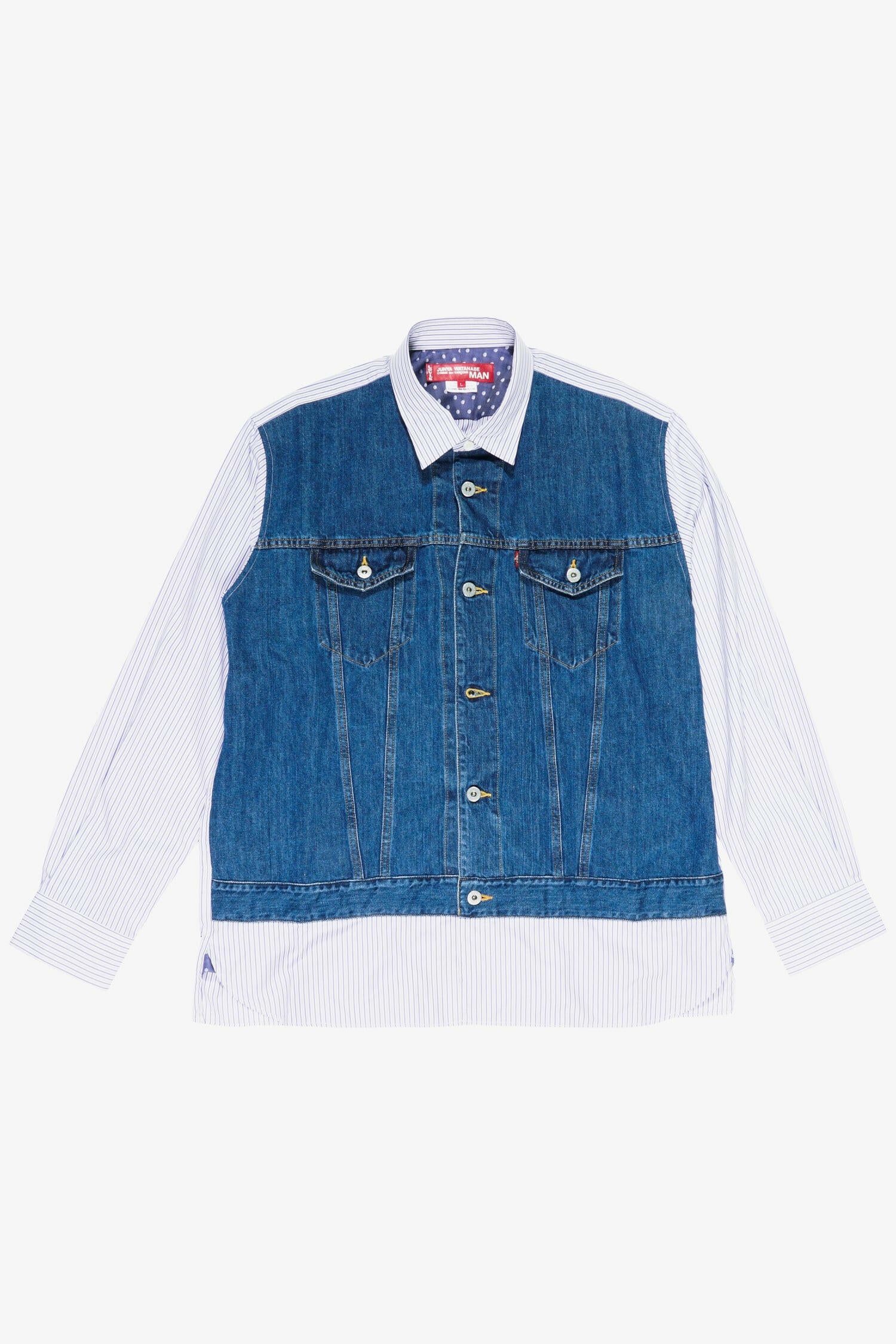 Selectshop FRAME - JUNYA WATANABE MAN Levi's Striped Shirt Shirt Dubai