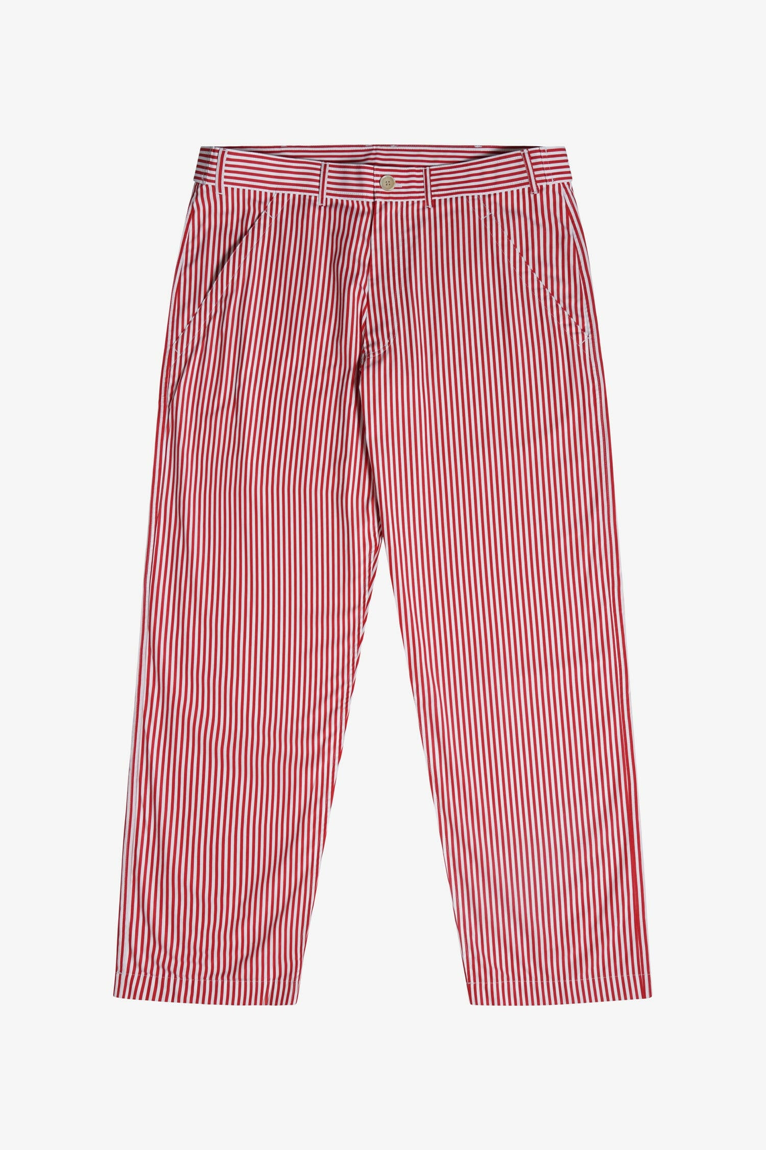 Selectshop FRAME - COMME DES GARÇONS SHIRT Pinstripe Pants Bottoms Dubai