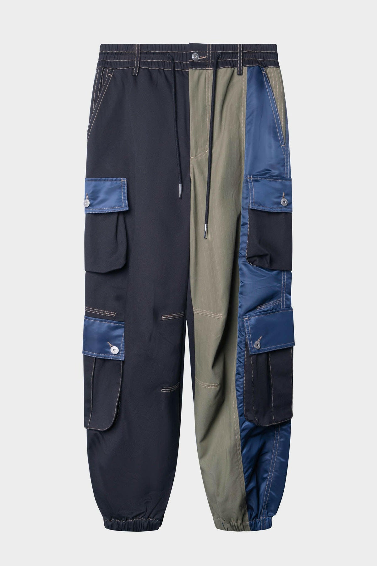 Selectshop FRAME - FENG CHEN WANG Contrast Colour Sweatpants Bottoms Dubai