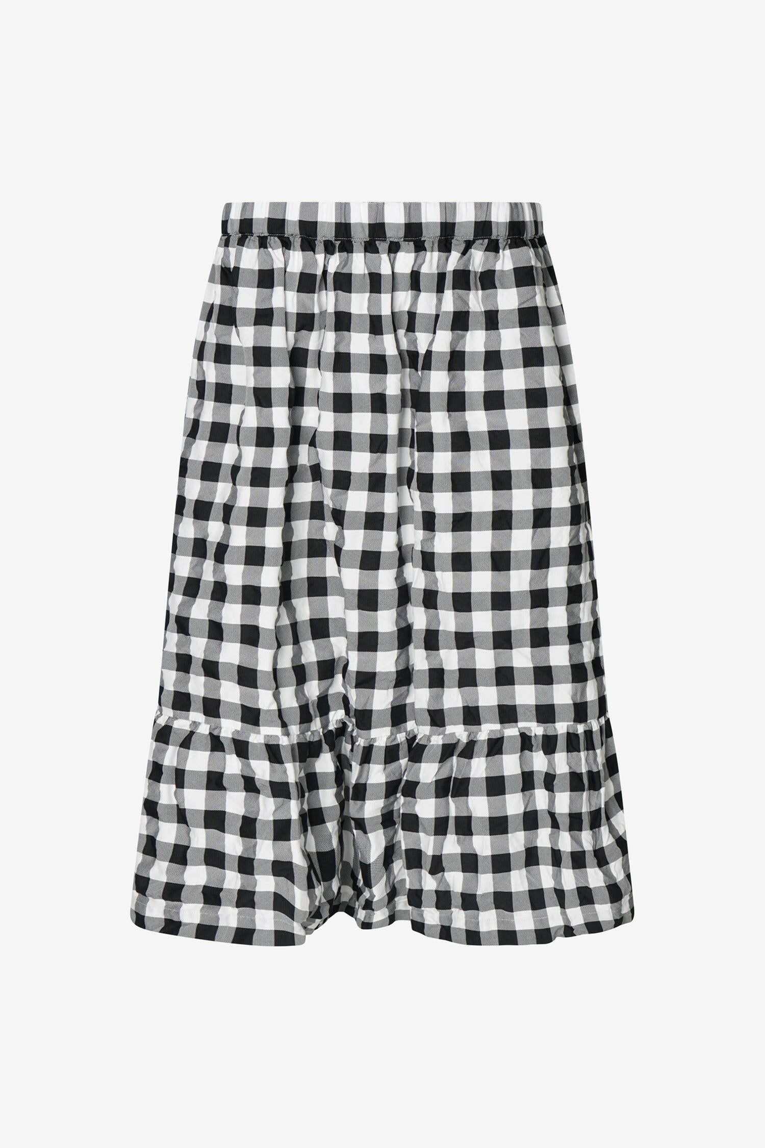 Selectshop FRAME - COMME DES GARÇONS GIRL Gingham Check Pattern Skirt Bottoms Dubai