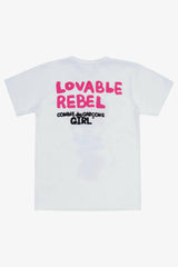 Selectshop FRAME - COMME DES GARÇONS GIRL Lovable Rebel T-Shirt T-Shirt Dubai