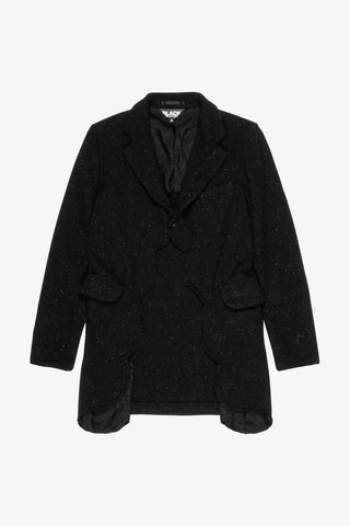 Single-Breasted Wool Blazer