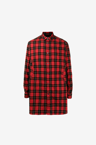 Long Check Shirt