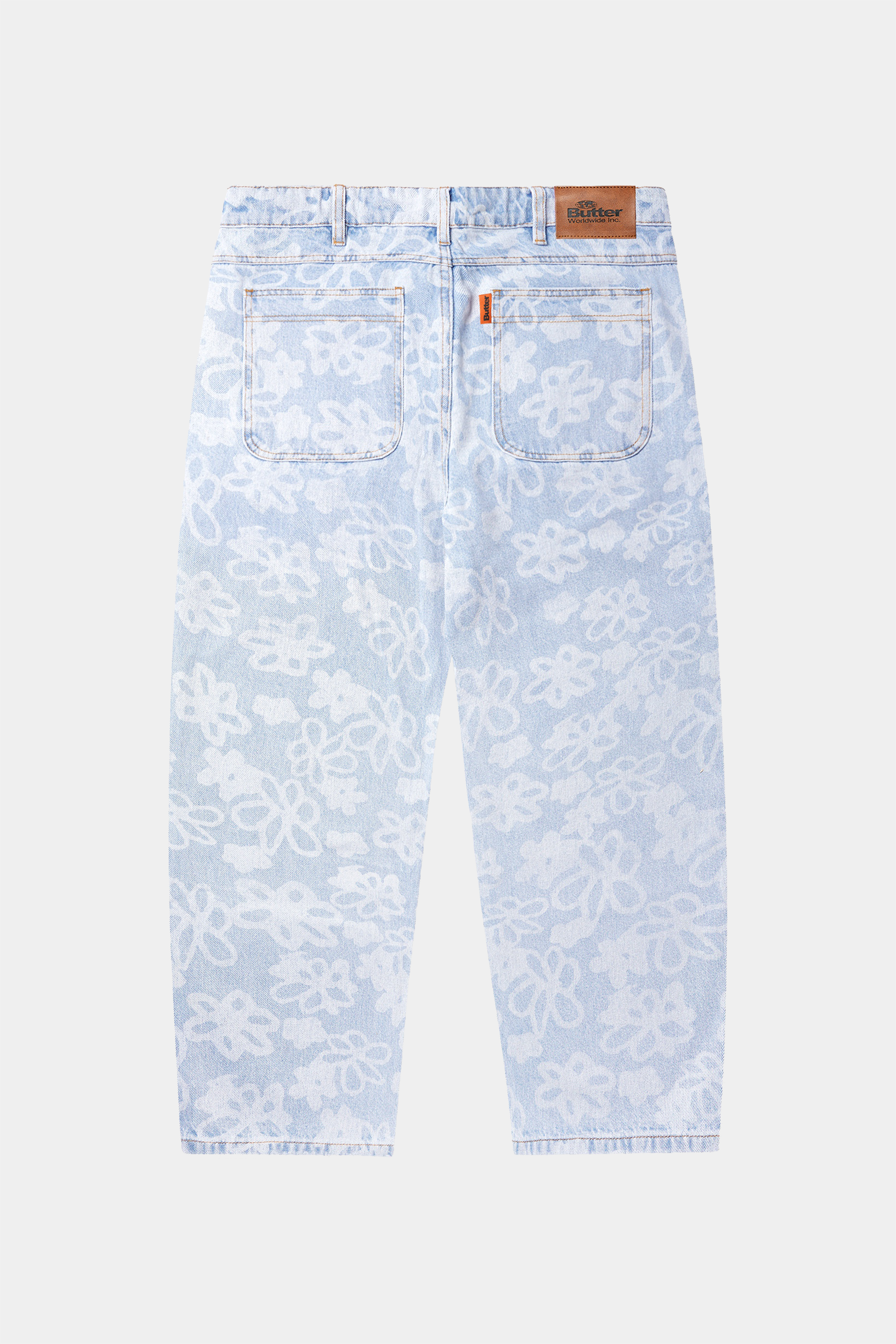 Selectshop FRAME - BUTTER GOODS Flowers Denim Pants Bottoms Concept Store Dubai