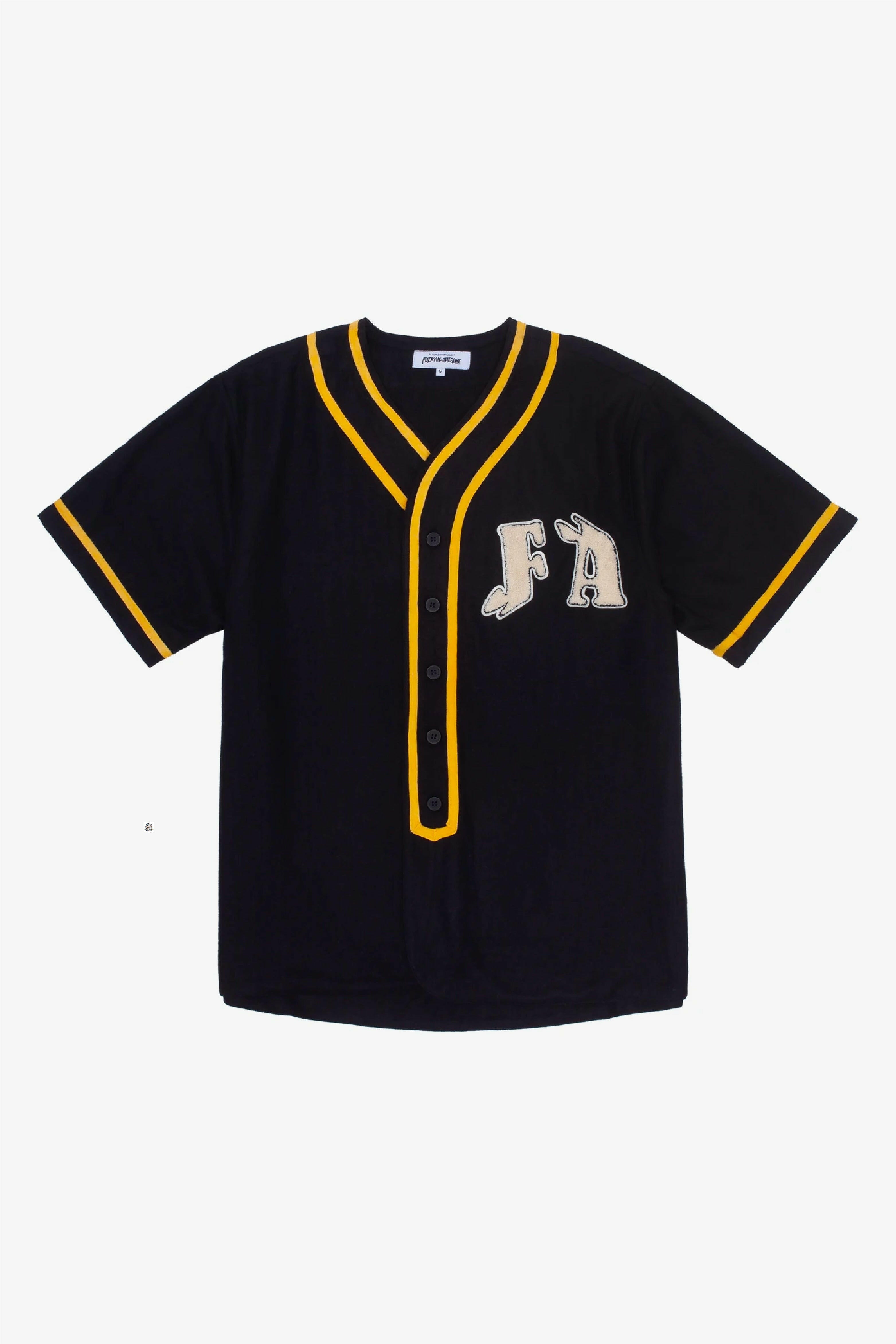 Selectshop FRAME - FUCKING AWESOME Baseball Over Shirt Shirts Dubai