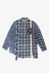 Selectshop FRAME - NEEDLES 7 Cuts Flannel Shirt - XL(B) Shirts Dubai