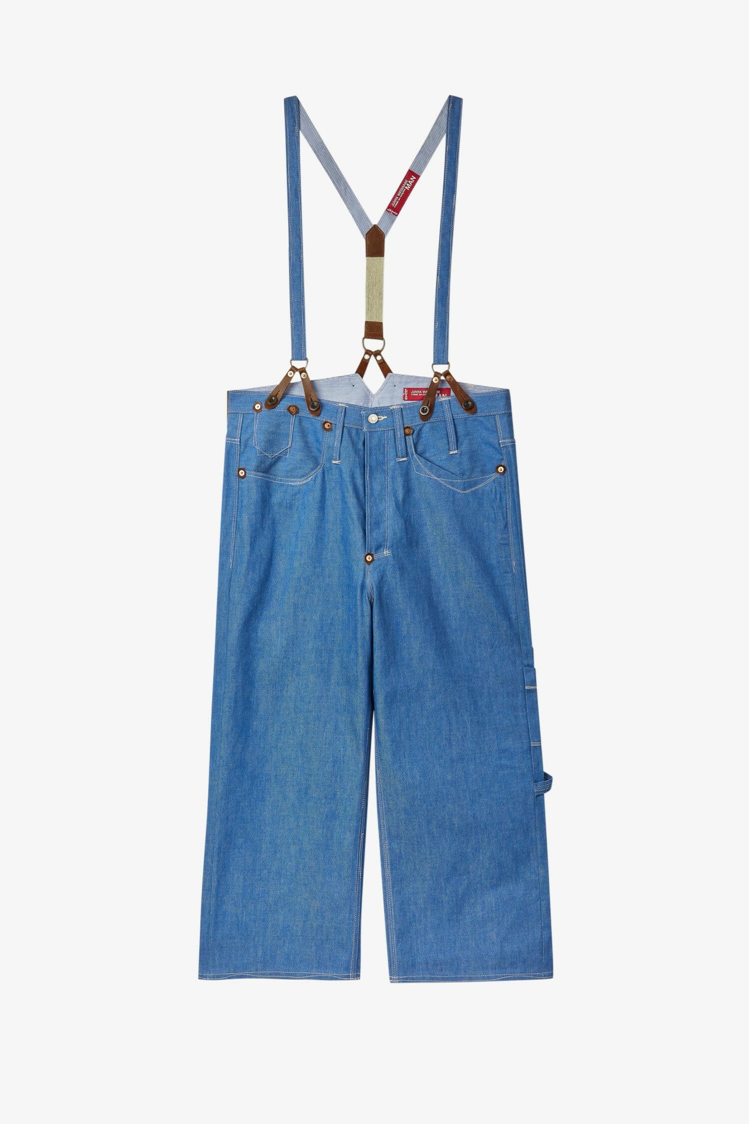 Selectshop FRAME - JUNYA WATANABE MAN Levis Resin Suspender Jeans Bottoms Dubai