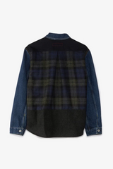 Selectshop FRAME - JUNYA WATANABE MAN Levi's Wool Patchwork Check Trucker Jacket Outerwear Dubai