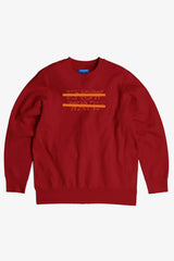 Selectshop FRAME - KNOW WAVE Classic Logo Anxiety Crewneck Sweatshirt Dubai