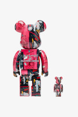 Selectshop FRAME - MEDICOM TOY Jean Michel Basquiat #1 Be@rbrick 100% & 400% Set Collectibles Dubai