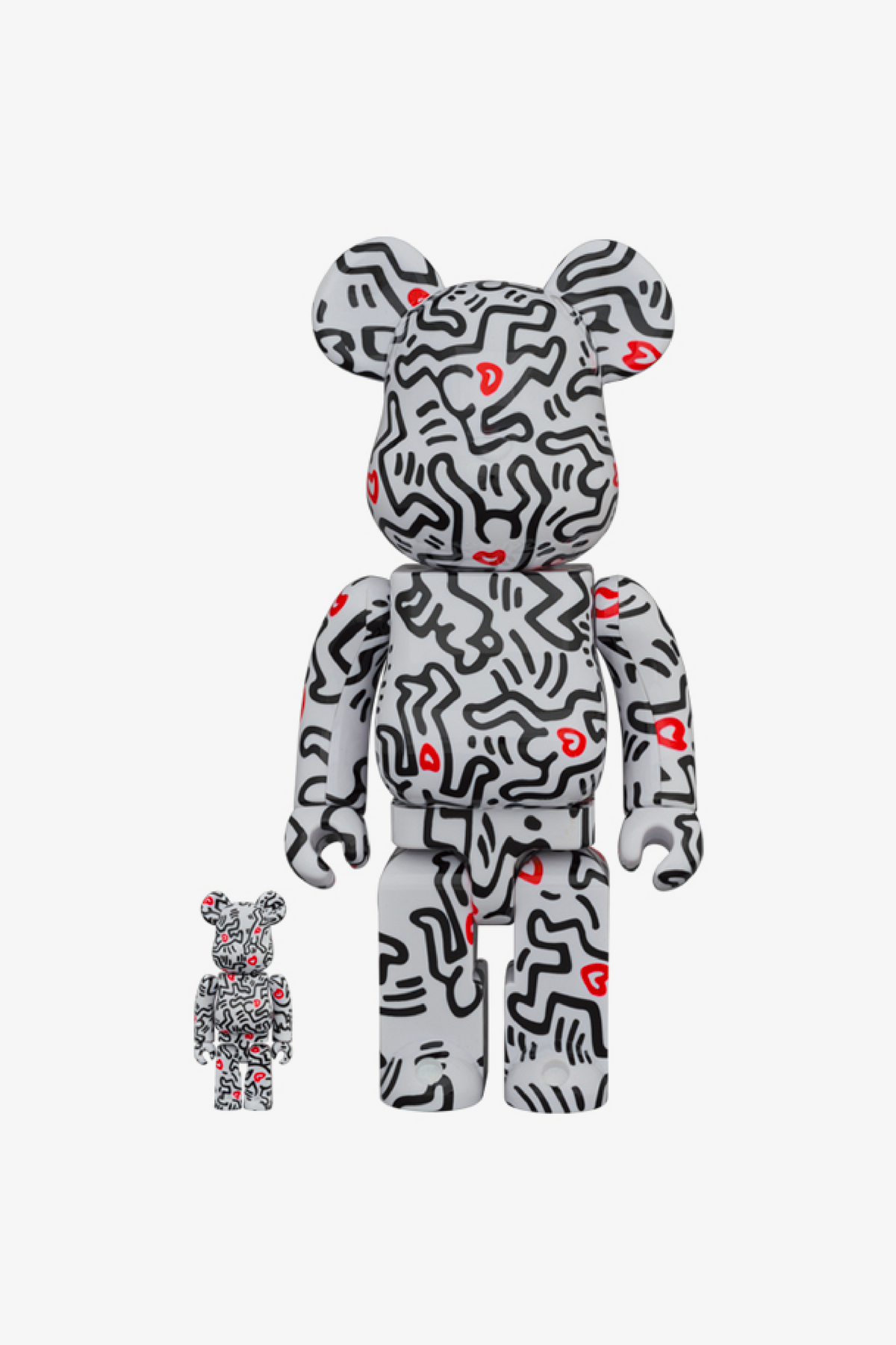 Selectshop FRAME - MEDICOM TOY Be@rbrick 키스 해링 #8 100% & 400% 수집품 두바이