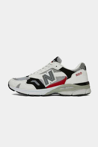 920 Made In UK "White Grey Red"