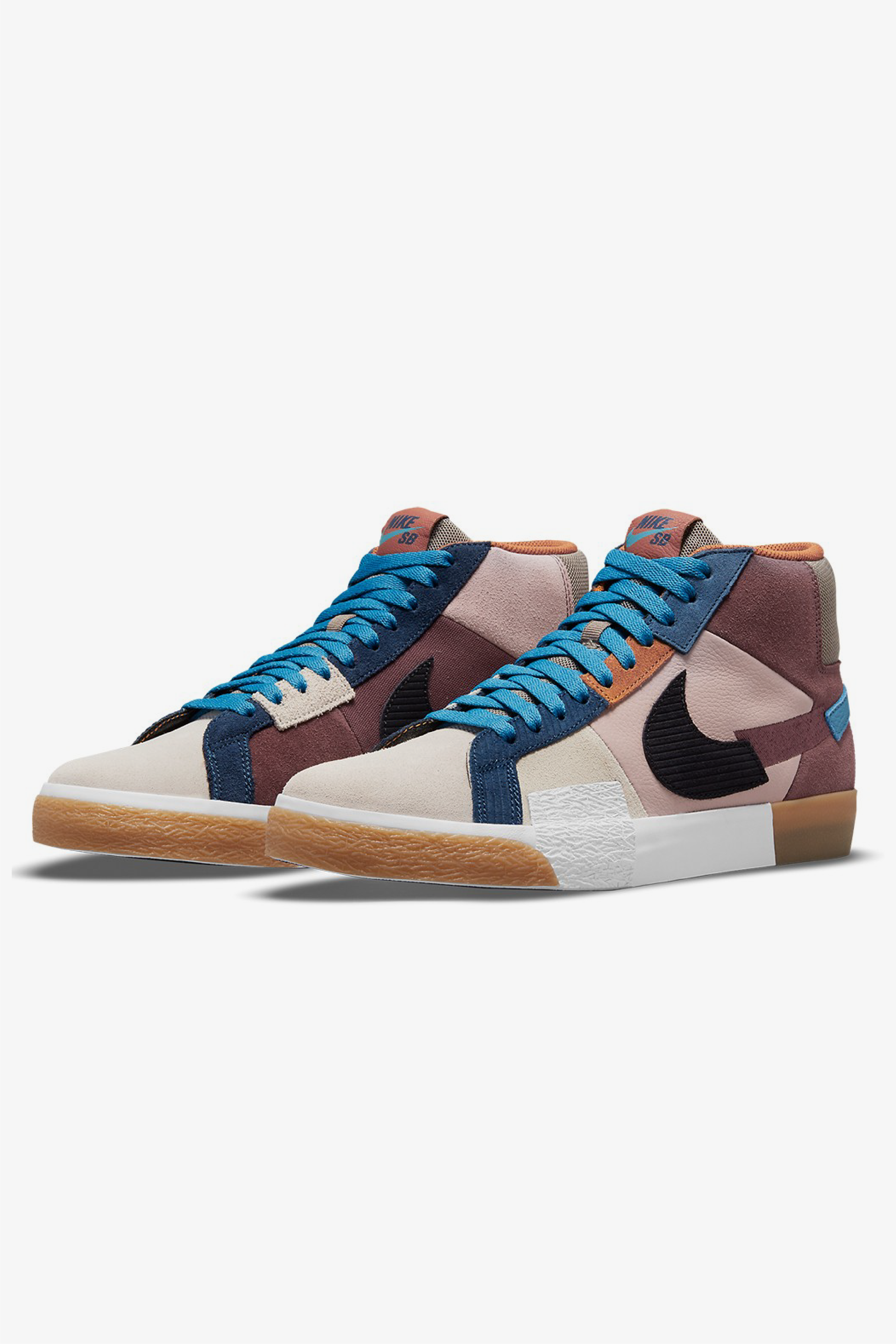 Selectshop FRAME - NIKE SB Nike SB Zoom Blazer Mid PRM "Mosaic Brown" Footwear Dubai