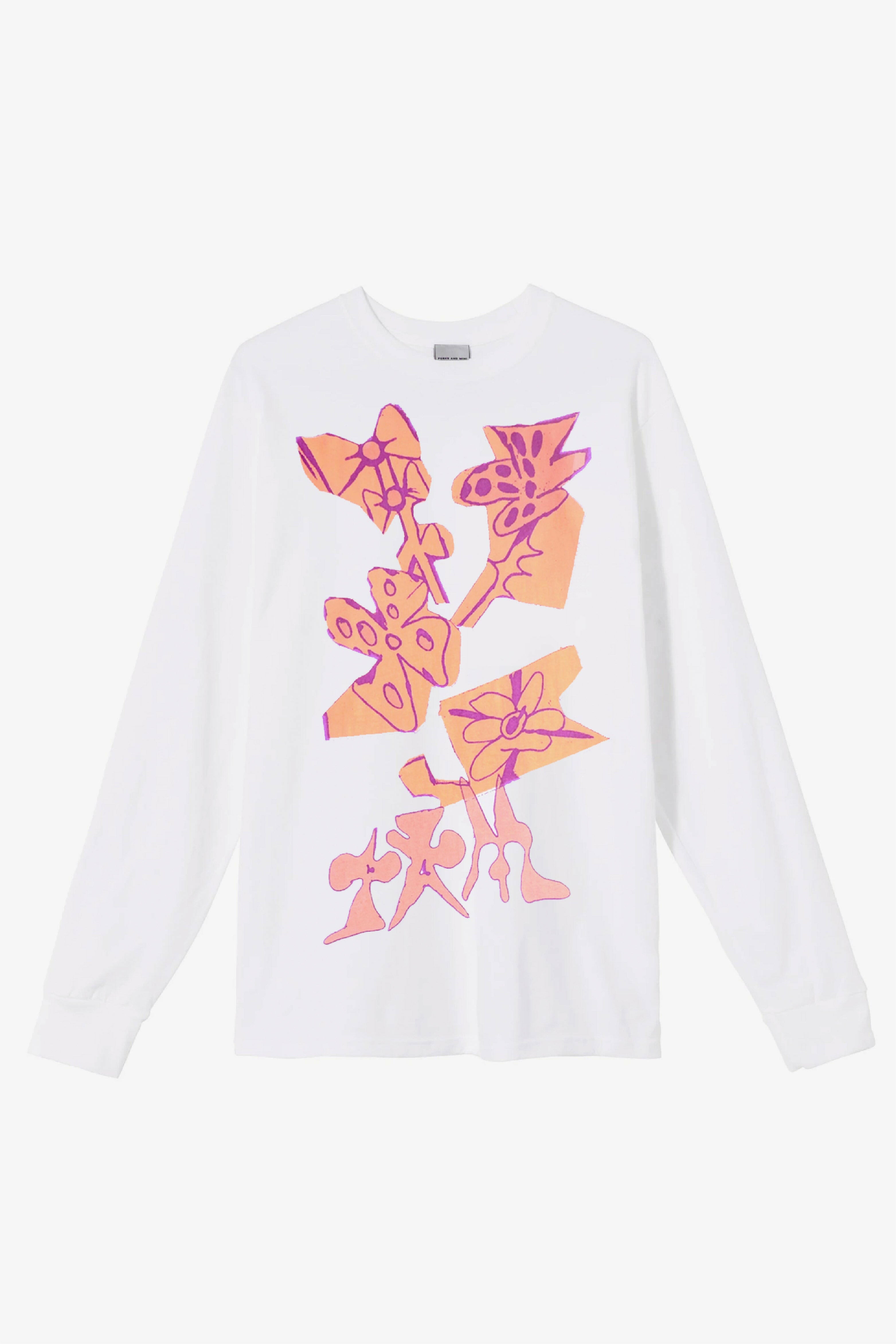 Selectshop FRAME - P.A.M. Space Blossoms Printed LS Tee T-Shirts Dubai