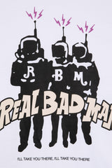 Selectshop FRAME - REAL BAD MAN 경미한 장애 SS 티셔츠 컨셉 스토어 두바이