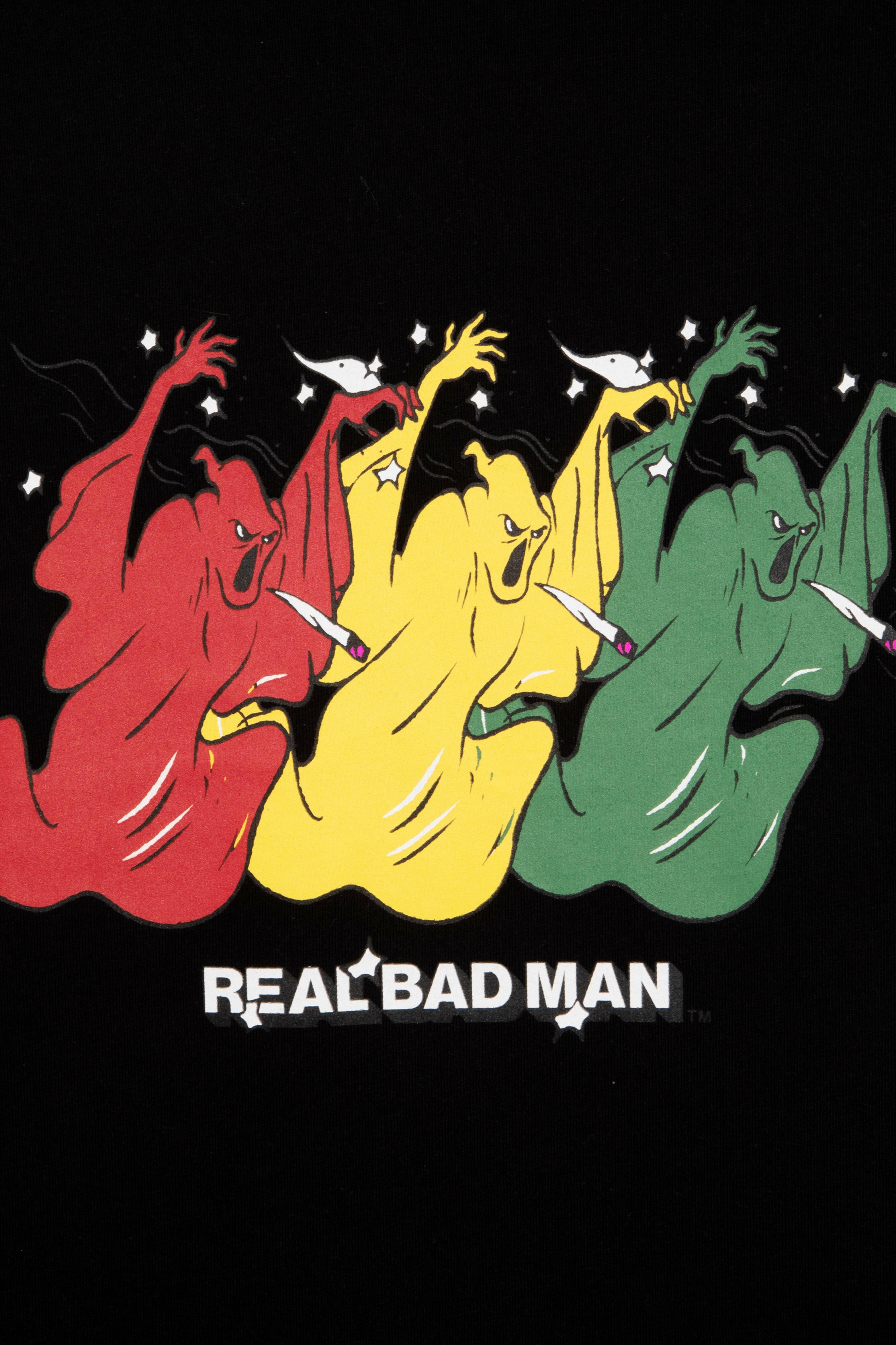 Selectshop FRAME - REAL BAD MAN Smokin' Ghost SS Tee T-Shirts Concept Store Dubai