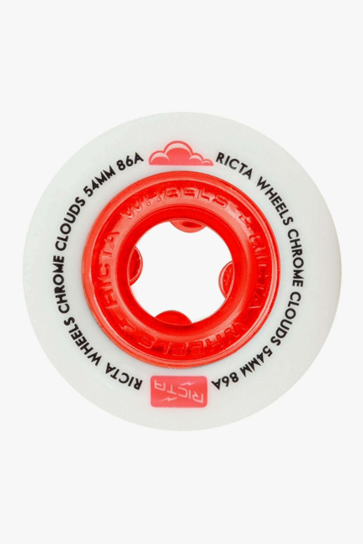 Selectshop FRAME - RICTA 54mm 크롬 클라우드 레드 86a 스케이트 두바이