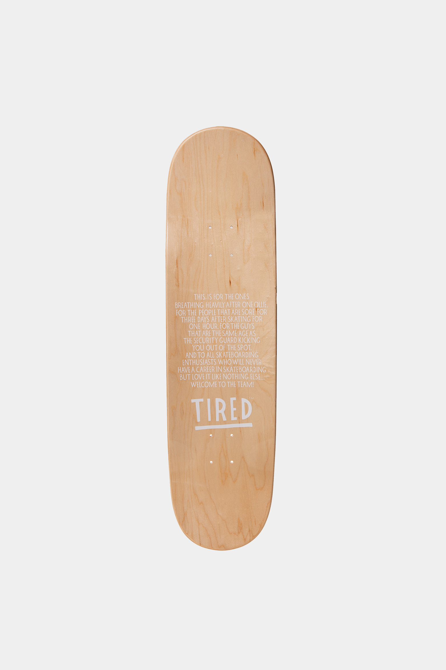 Selectshop FRAME - TIRED Music Deck Skate Concept Store Dubai