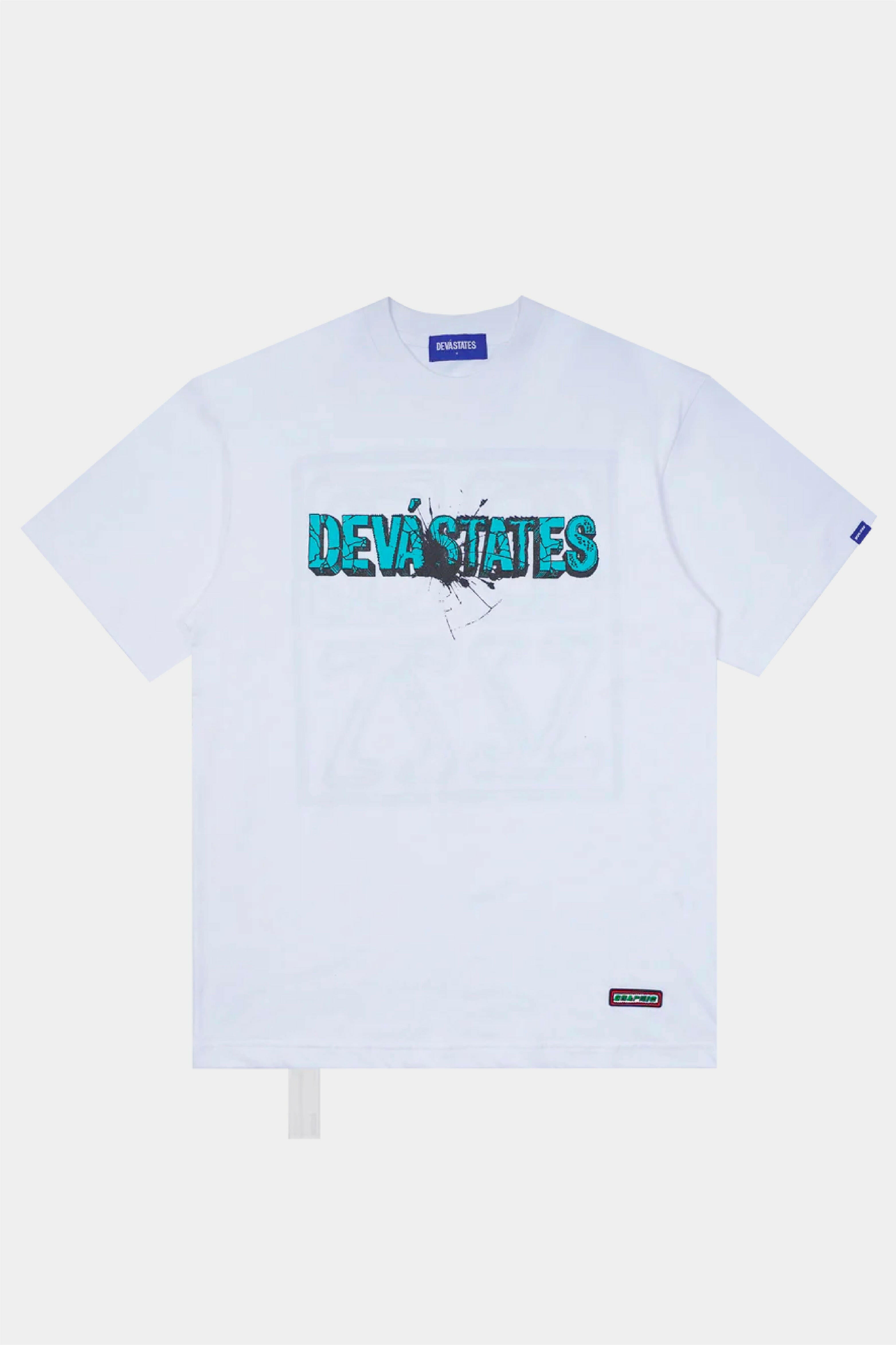 Selectshop FRAME - DEVA STATES Cracked Logo Tee T-Shirts Concept Store Dubai