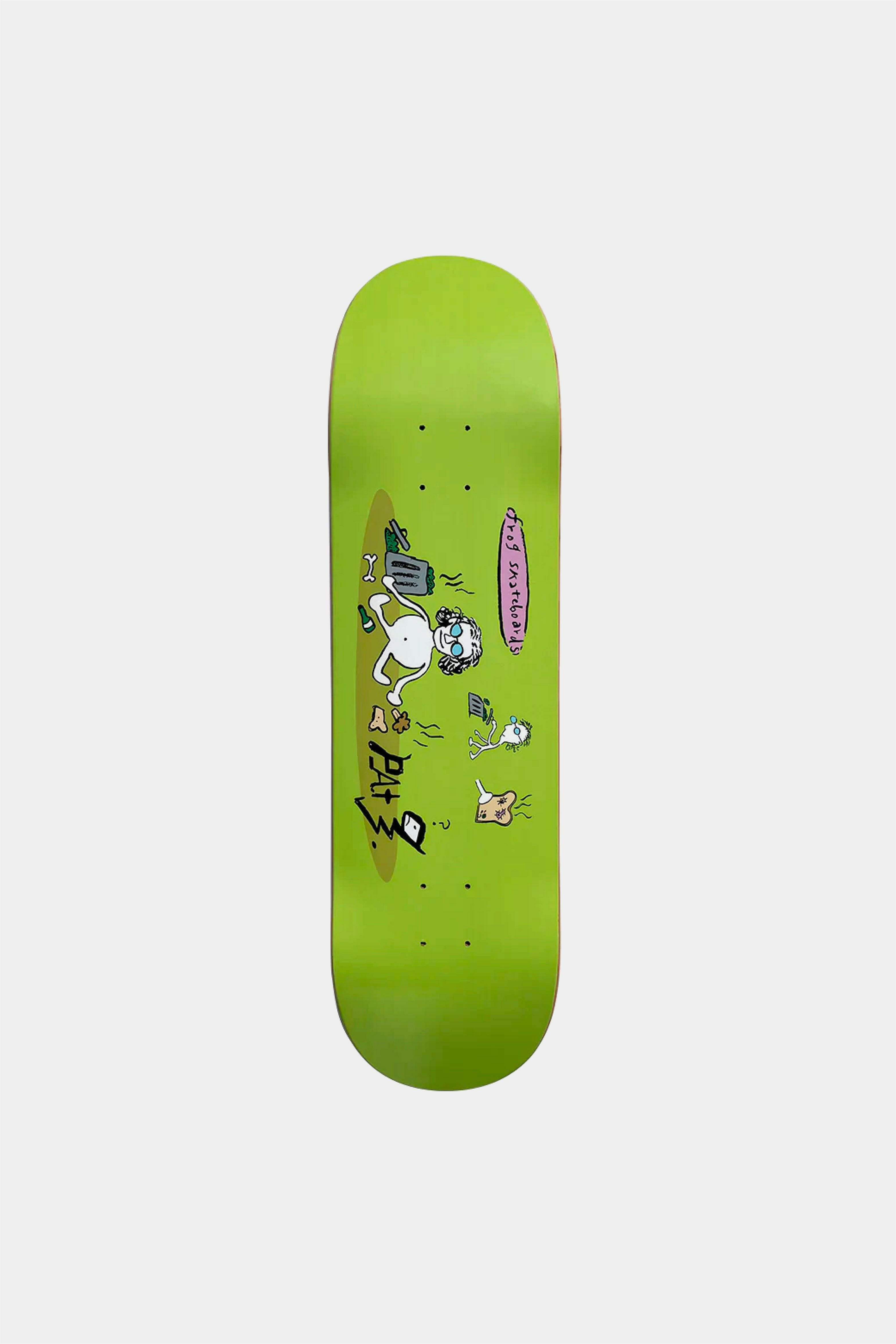 Selectshop FRAME - FROG SKATEBOARDS Garbage Eater - Pat G Deck Skate Dubai