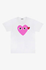 Selectshop FRAME - COMME DES GARCONS PLAY Big Pink Heart 티셔츠 티셔츠 두바이