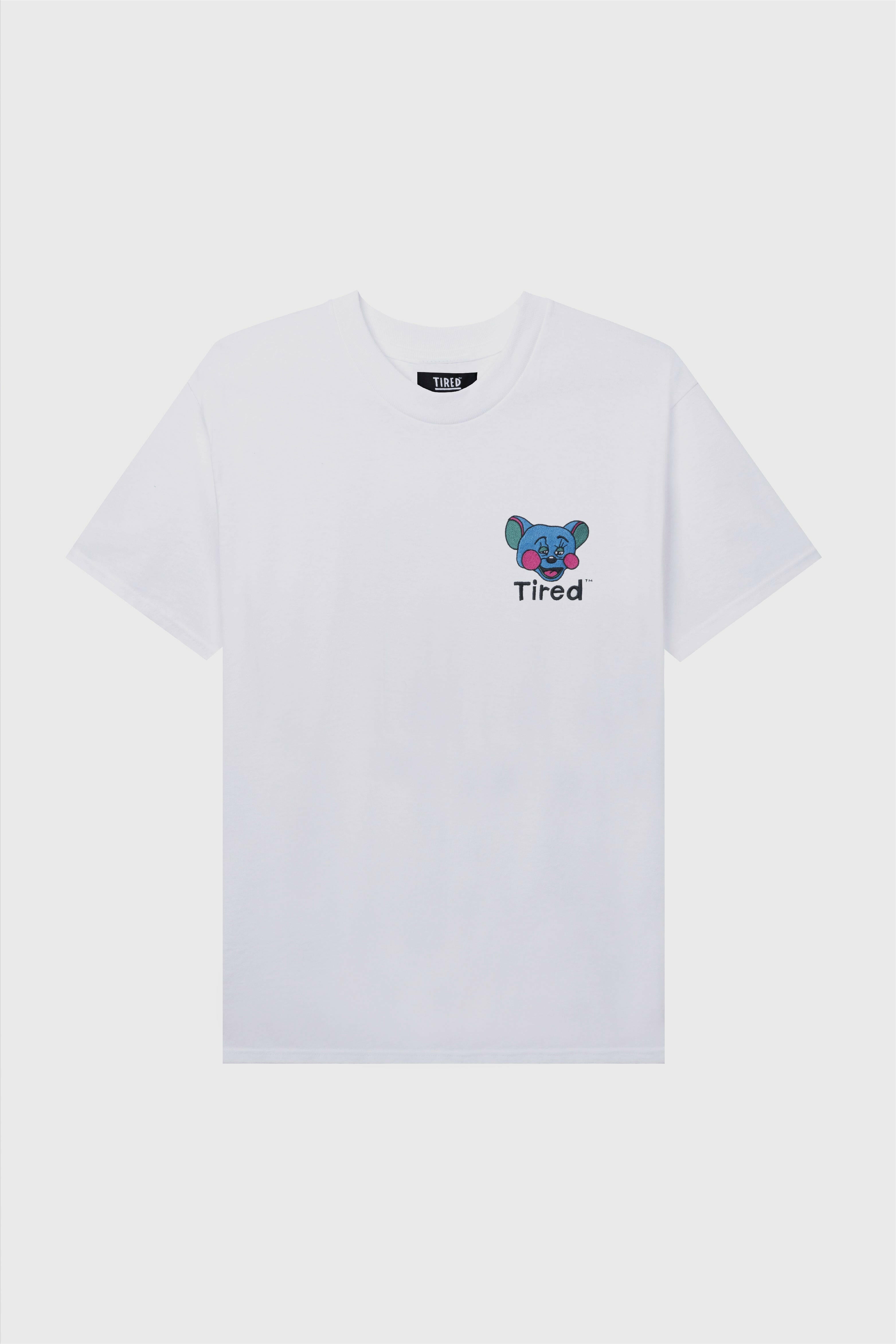 Selectshop FRAME - TIRED Tipsy Mouse Embroidered SS Tee T-Shirts Dubai