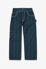 Selectshop FRAME - RASSVET Check Denim Work-Pants Bottoms Dubai