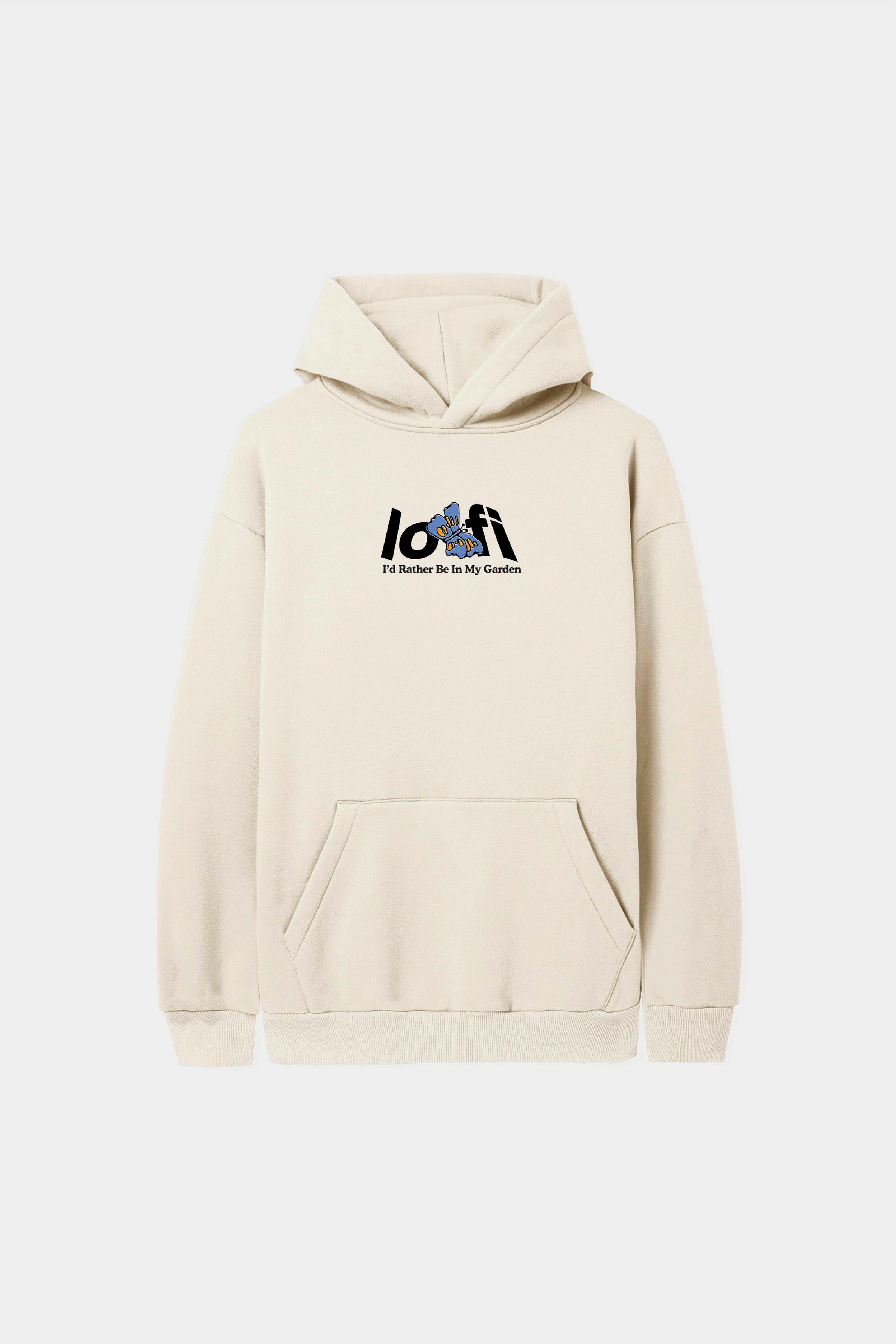 Selectshop FRAME - LO-FI Garden Logo Pullover Hoodie Sweats-Knits Dubai