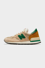 Selectshop FRAME - NEW BALANCE 990v1 Made in USA "Tan Green" Footwear Concept Store Dubai