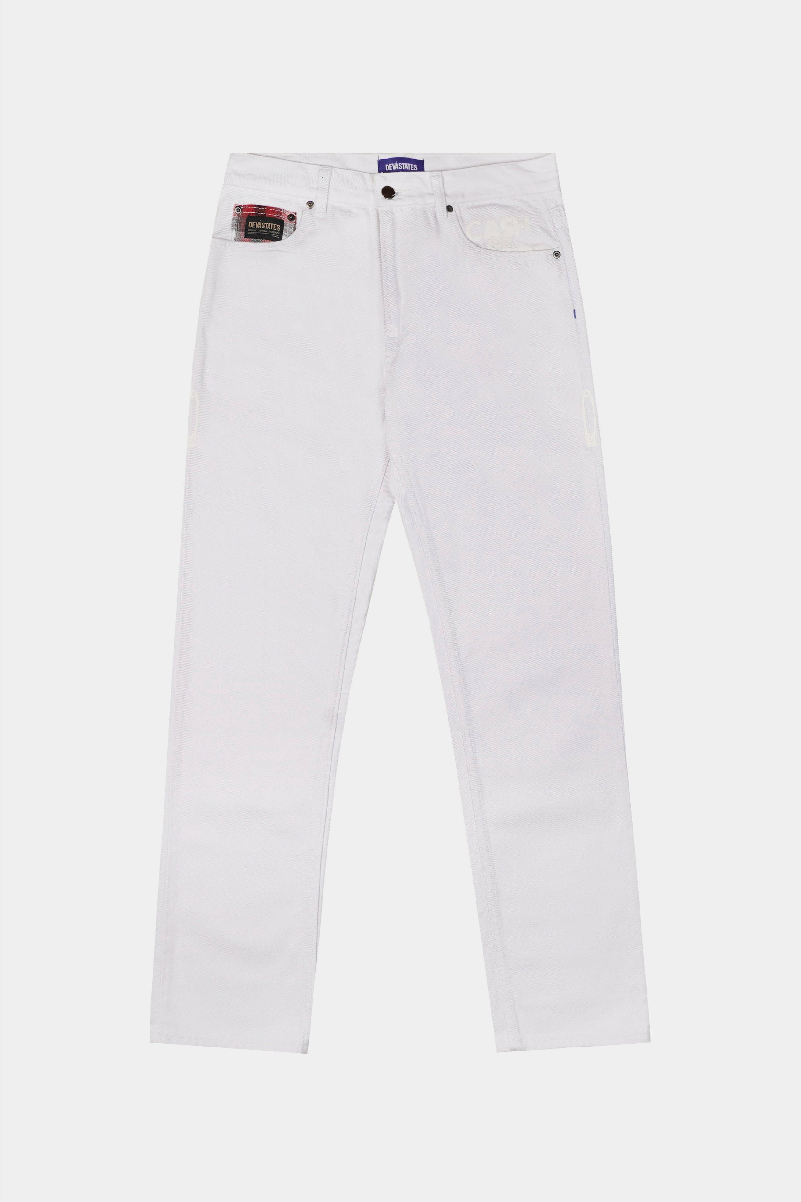 Selectshop FRAME - DEVA STATES Chaos Denim Pants Bottoms Dubai