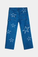 Selectshop FRAME - BRAIN DEAD Stars Denim Double Knee Utility Pant Bottoms Dubai