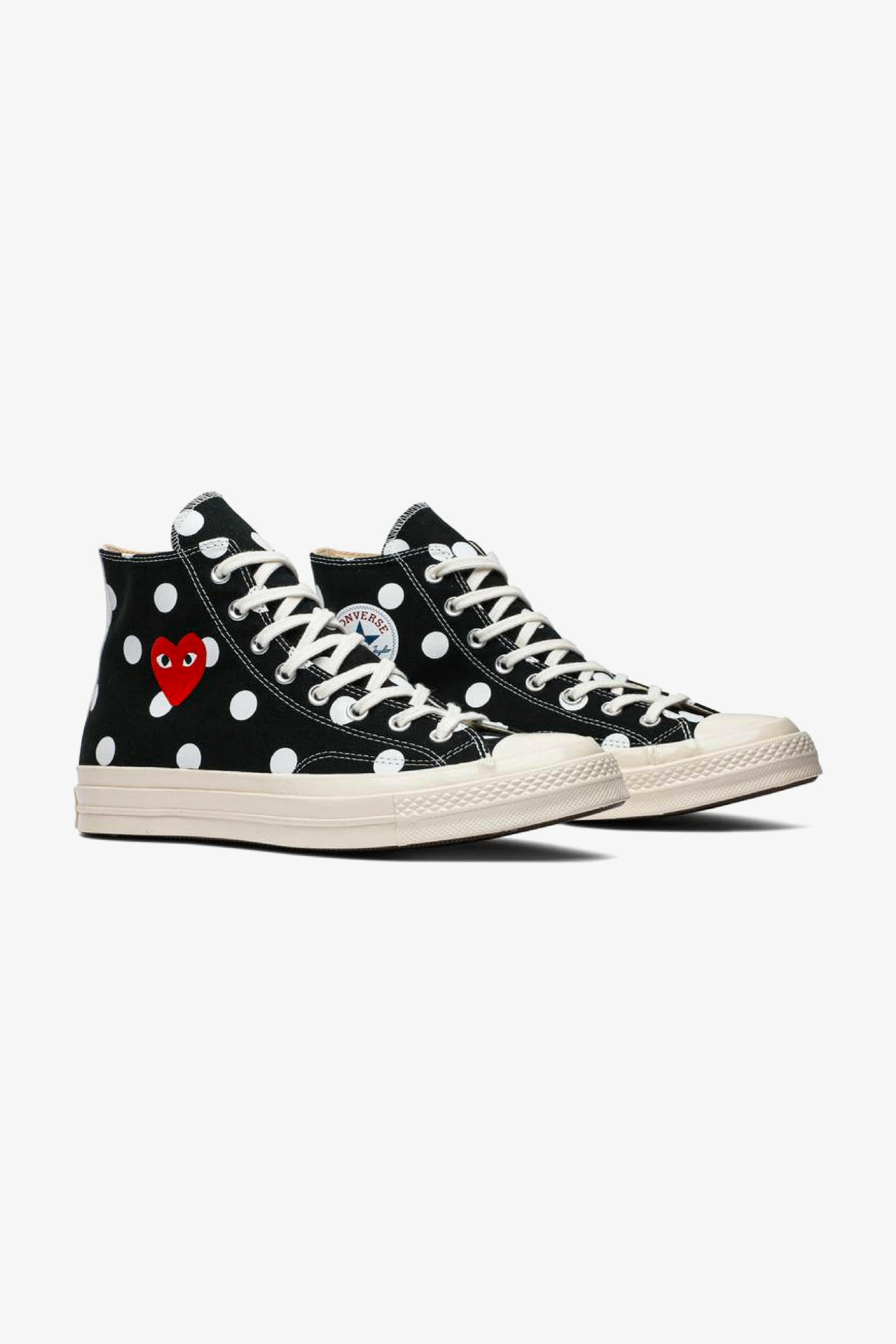 Polka dot heart converse hotsell